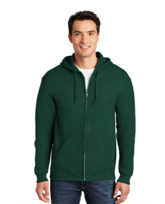 Gildan Heavy Blend Full Zip Hooded Sweatshirt