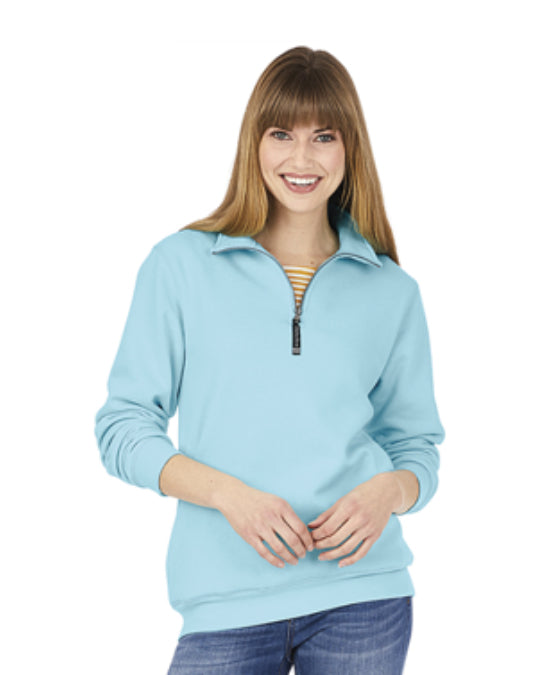 Ladies Crosswind Quarter Zip Sweatshirt